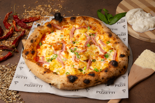Pizza cu cartofi copti - Rituali di Patate